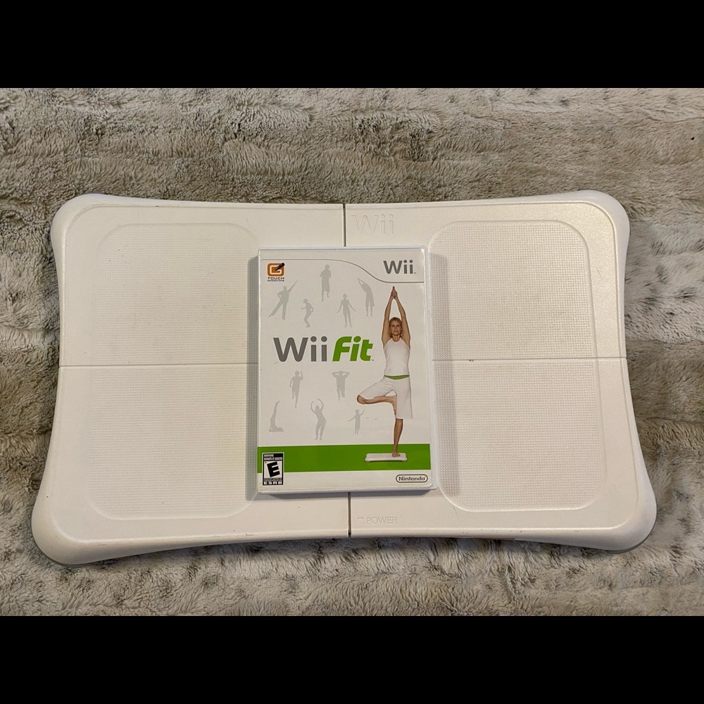 COPY - Like new, Nintendo Wii fit and balance board